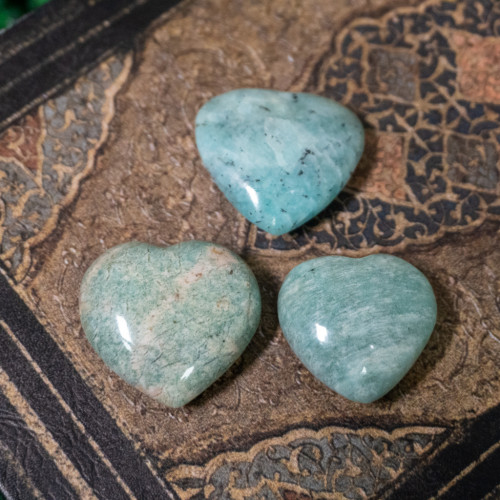 Amazonite Heart