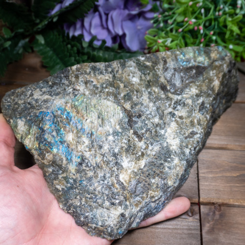 Large Half Polished Labradorite #1