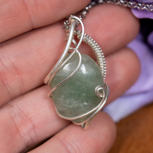 Green Aventurine Wrap #2