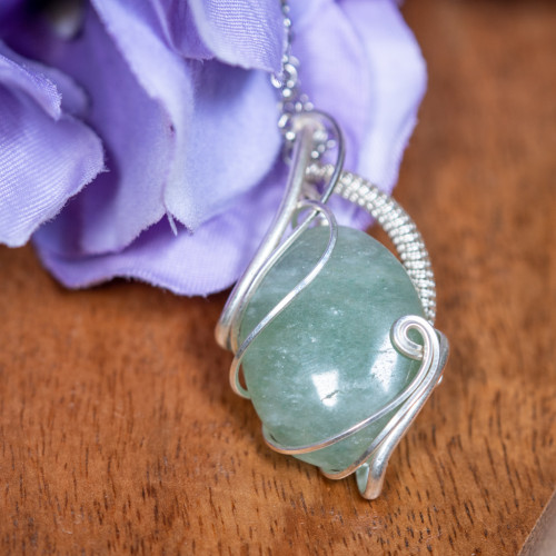 Green Aventurine Wrap #2