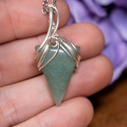 Green Aventurine Wrap #1