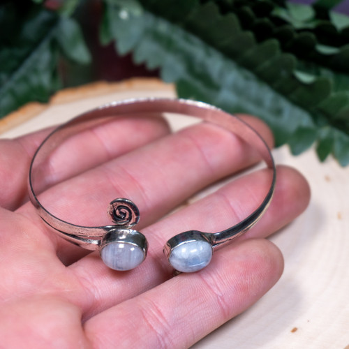 Double Moonstone Bracelet