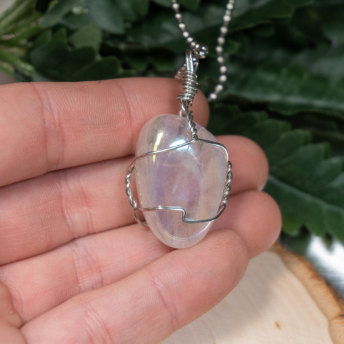 Aura Quartz Necklace