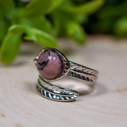 Rhodonite Ring