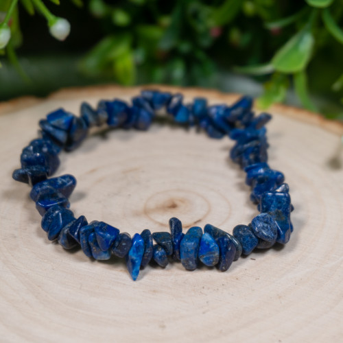 Lapis Lazuli Chip Bracelet