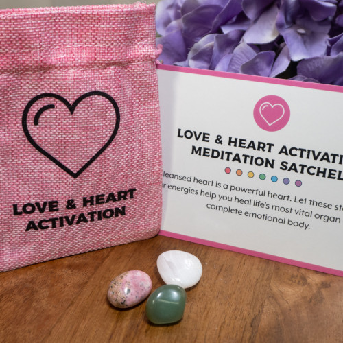 Love & Heart Activation Meditation Satchel