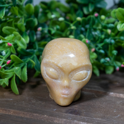 Yellow Aventurine Alien