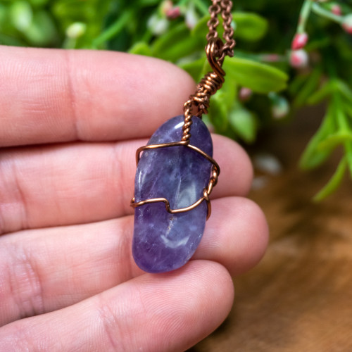 Amethyst Necklace #1