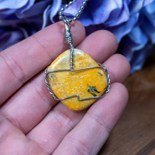 Bumblebee Jasper Necklace #1