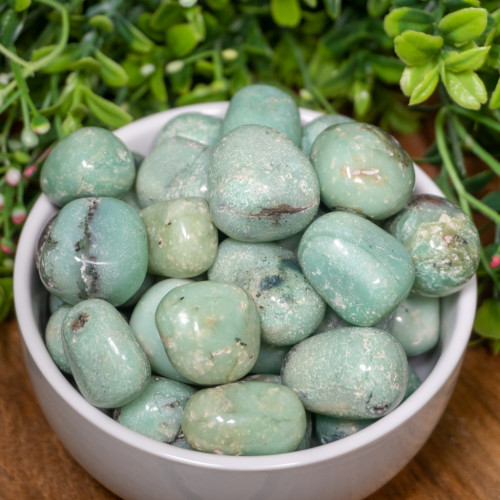 Indonesian Chrysoprase Tumbled