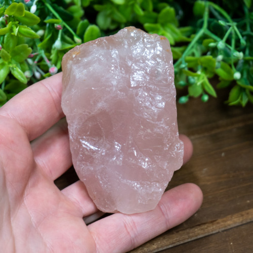 Medium Raw Rose Quartz
