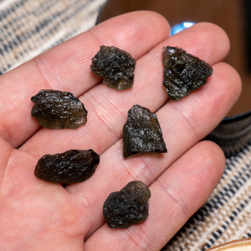 Small Random Moldavite