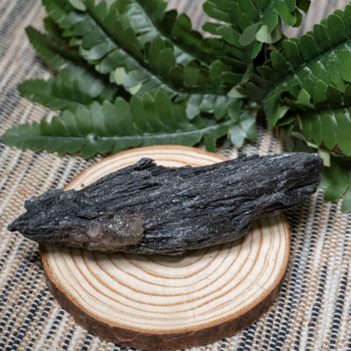 Black Kyanite Fan #10