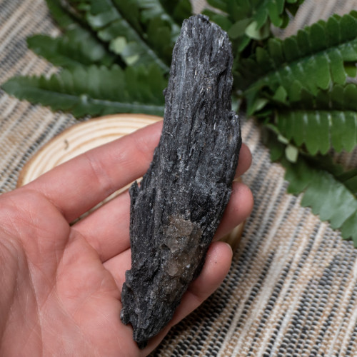Black Kyanite Fan #10