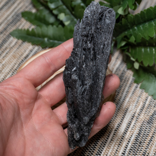 Black Kyanite Fan #10