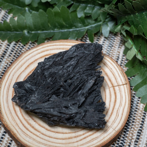 Black Kyanite Fan #5