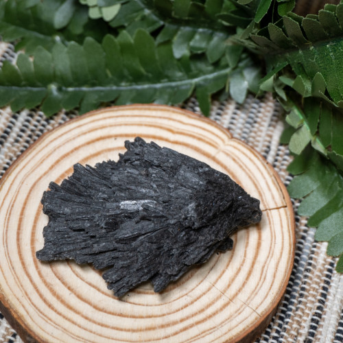 Black Kyanite Fan #3