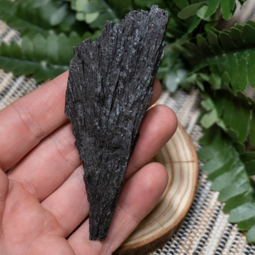 Black Kyanite Fan #1