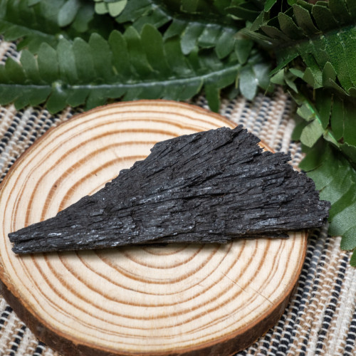 Black Kyanite Fan #1