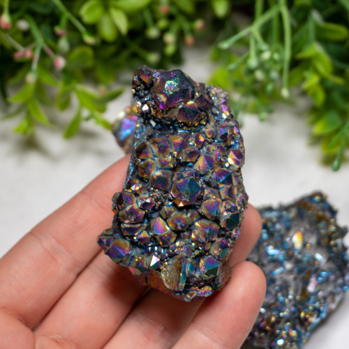 Medium Raw Titanium Quartz