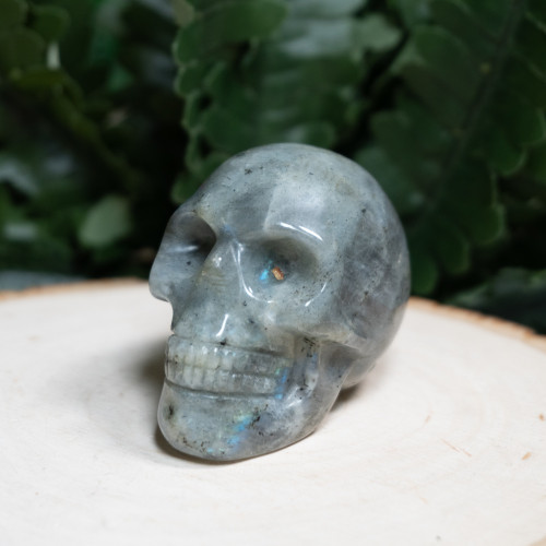 Labradorite Skull