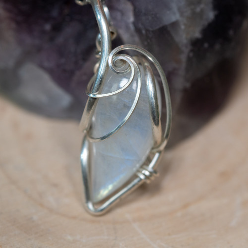 Rainbow Moonstone Wrap #2