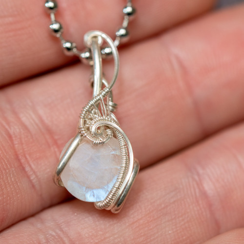 Rainbow Moonstone Wrap #1