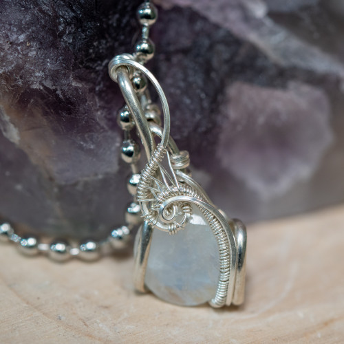 Rainbow Moonstone Wrap #1