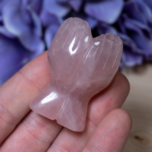 Rose Quartz Hands