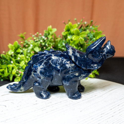 Sodalite Triceratops