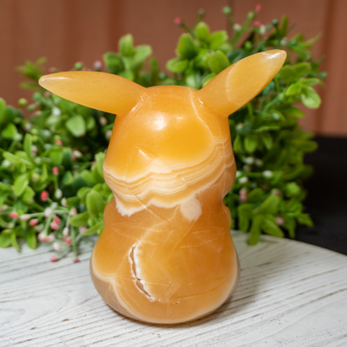 Orange Calcite Pikachu