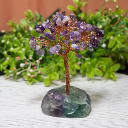 Amethyst Gemstone Tree - The Crystal Council