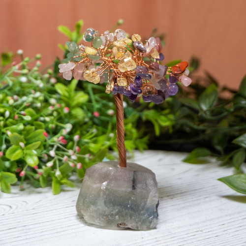 Multi Crystal Gemstone Tree