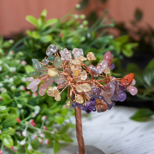 Multi Crystal Gemstone Tree