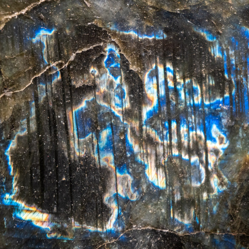 XL Half-Polished Labradorite #2