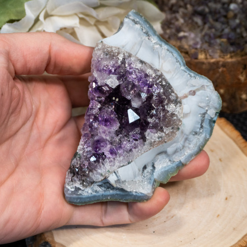 Brazilian Amethyst Raw Cluster #17