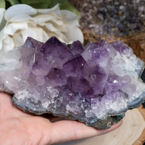 Brazilian Amethyst Raw Cluster #8