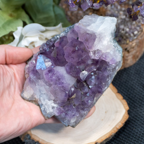 Brazilian Amethyst Raw Cluster #8