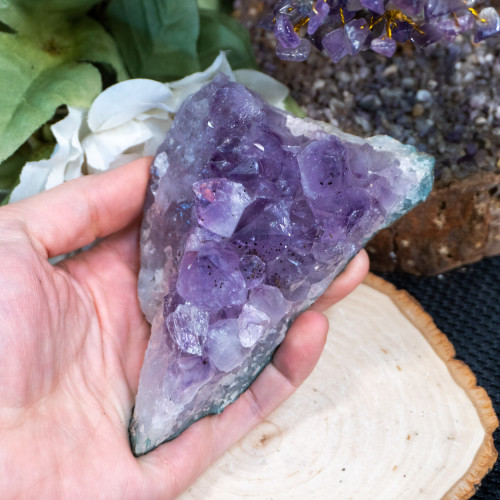 Brazilian Amethyst Raw Cluster #7