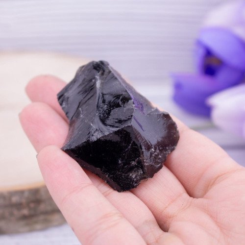 Natural Black Obsidian