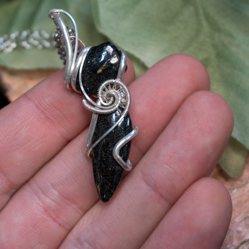 Double Nuummite Wrap #1