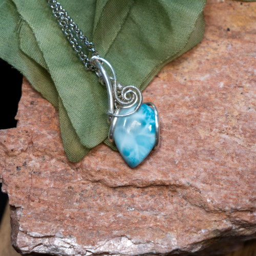 Larimar Necklace #1