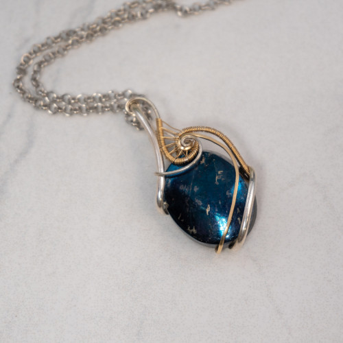 Covellite Necklace #4