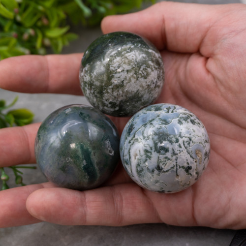 Small Tree Agate Sphere
