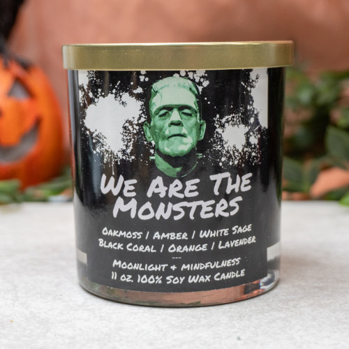 We Are The Monsters Crystal Candle