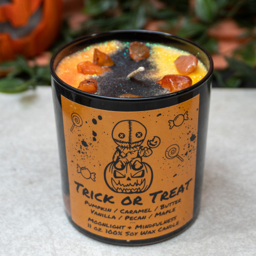 Trick or Treat Crystal Candle