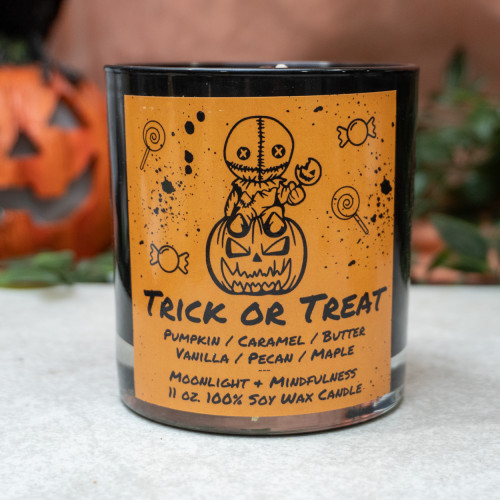 Trick or Treat Crystal Candle