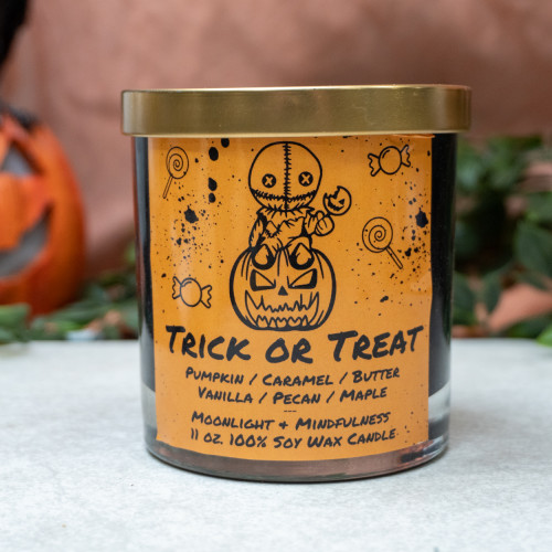 Trick or Treat Crystal Candle