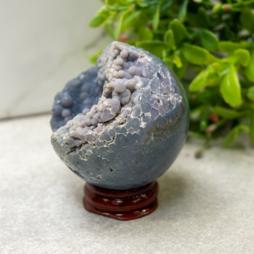 Grape Agate Sphere #9