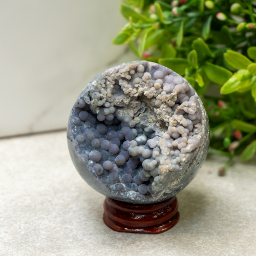 Grape Agate Sphere #9